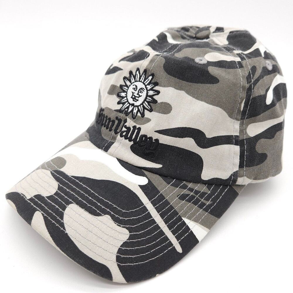 Sun Valley Idaho Strapback Hat Baseball Dad Cap Adjustable Camo Unisex Adult